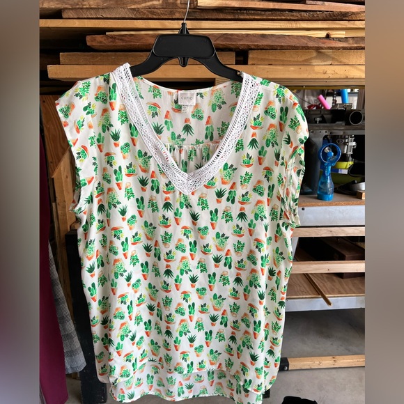 .Cupio Cactus blouse - Picture 1 of 3